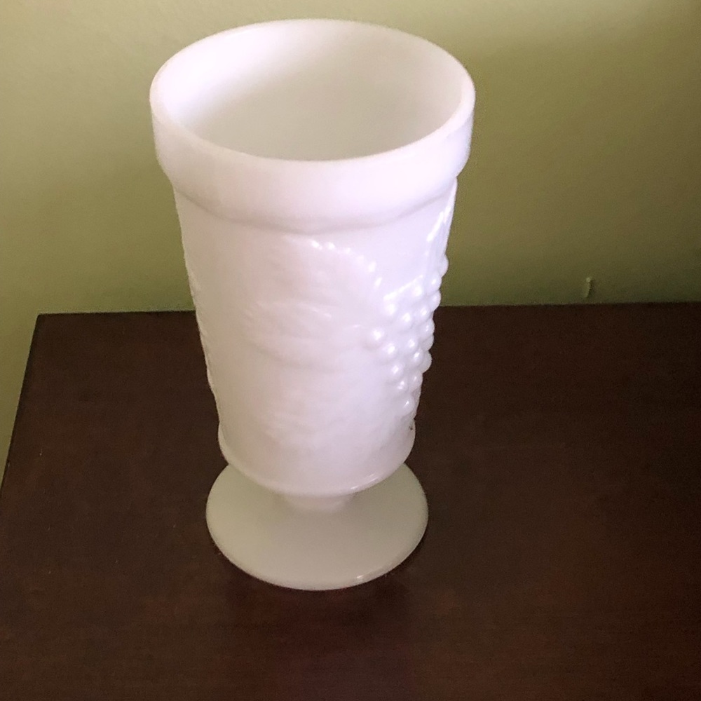 Milk Glass Goblet